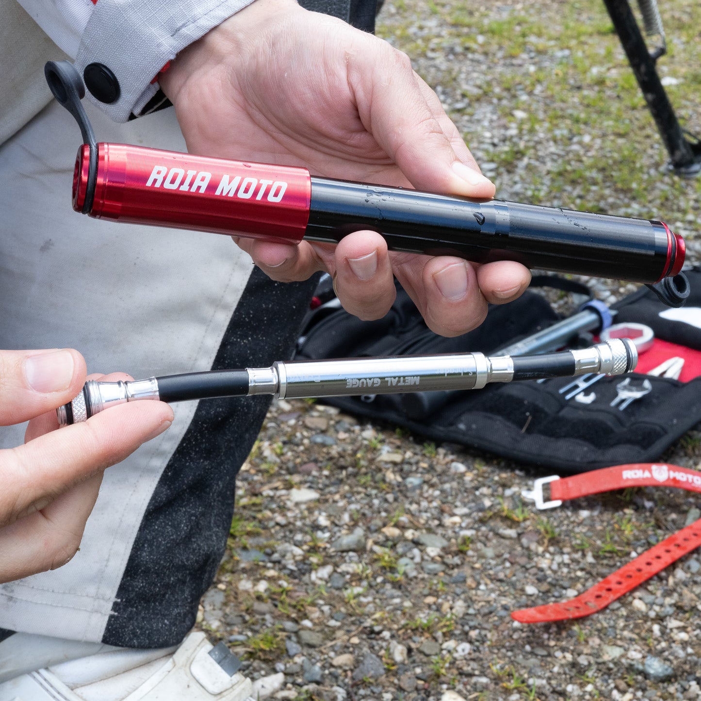 Roia Moto Motorcycle Pump